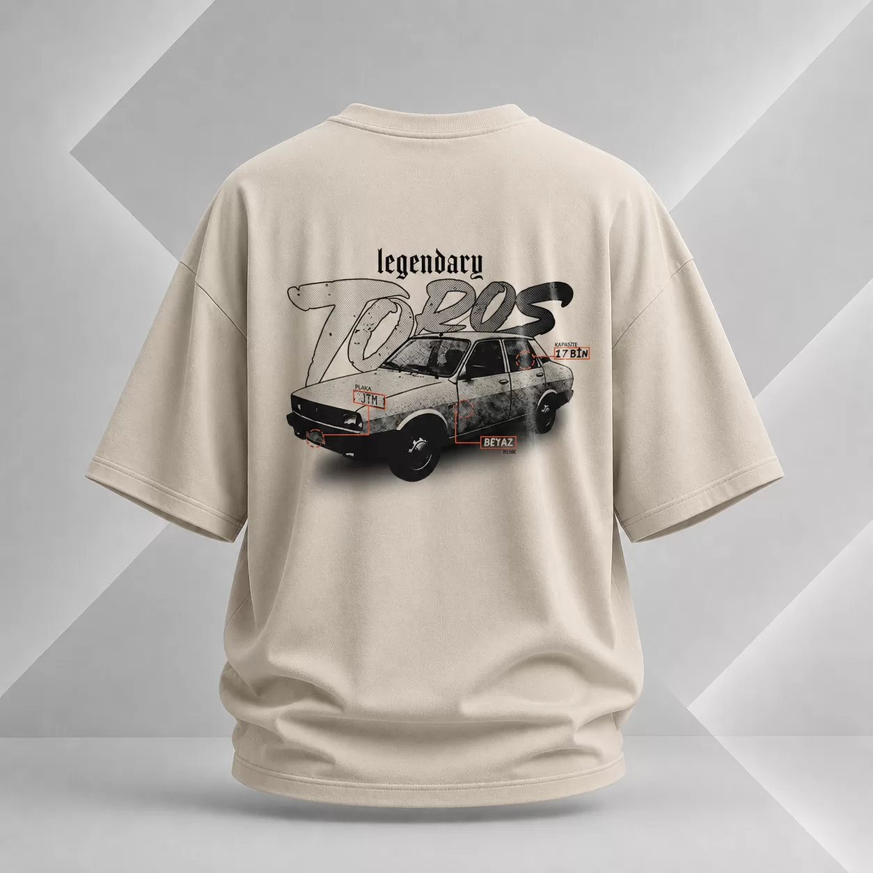 GarajStore Beyaz Toros detay gorseli 9