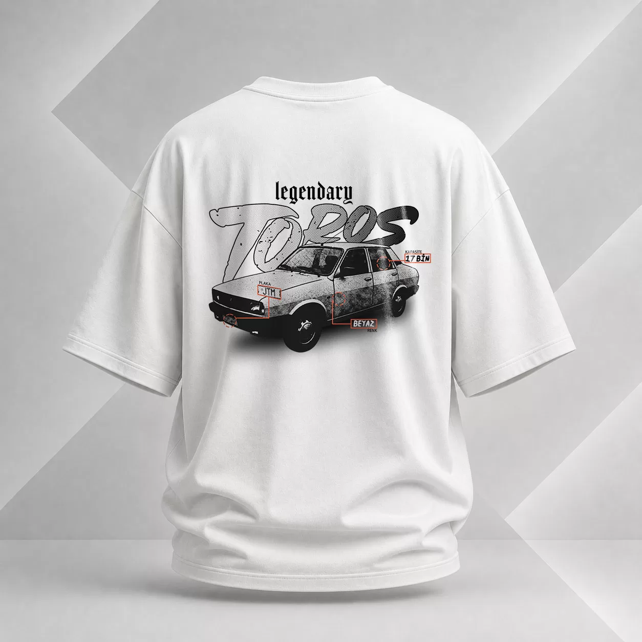 GarajStore Beyaz Toros ürün görseli